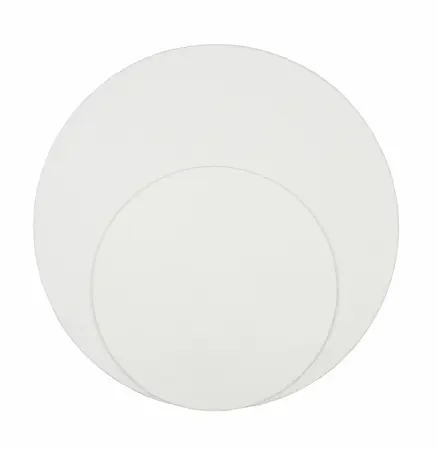 Šepsované plátno na desce kulaté 20cm